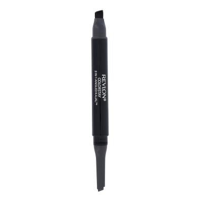 Revlon Colorstay 2 In 1 Angled Kajal Svinčnik za oči za ženske 0,28 g Odtenek 104 Graphite