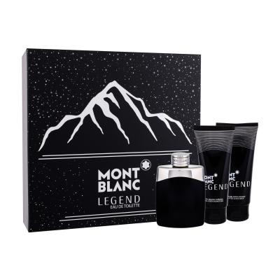 Montblanc Legend Darilni set toaletna voda 100 ml + balzam po britju 100 ml + gel za prhanje 100 ml
