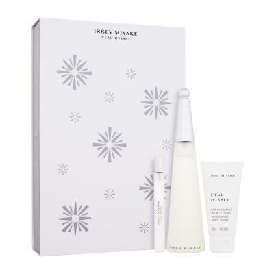 Issey Miyake L'Eau D'Issey Darilni set toaletna voda 100 ml + toaletna voda 10 ml + losjon za telo 50 ml