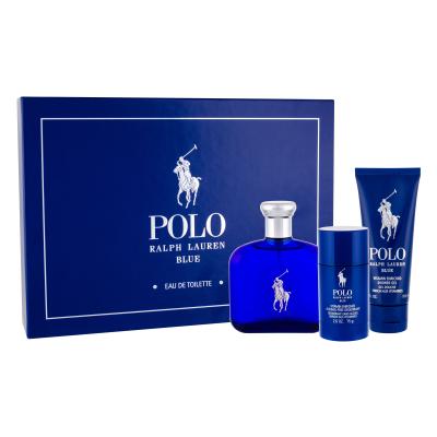 Ralph Lauren Polo Blue Darilni set toaletní voda 125 ml + sprchový gel 100 ml + deostick 75 ml