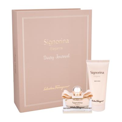 Ferragamo Signorina Eleganza Darilni set parfumska voda 50 ml + losjon za telo 100 ml