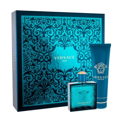 Versace Eros Darilni set toaletna voda 100 ml + gel za prhanje 150 ml