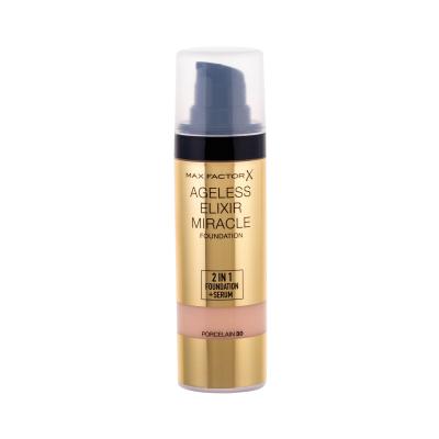 Max Factor Ageless Elixir 2in1 Foundation + Serum SPF15 Puder za ženske 30 ml Odtenek 30 Porcelain
