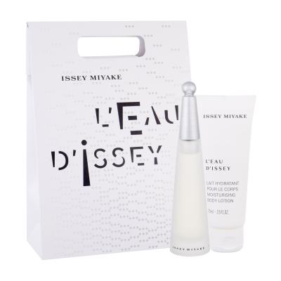 Issey Miyake L'Eau D'Issey Darilni set toaletna voda 25 ml + losjon za telo 75 ml