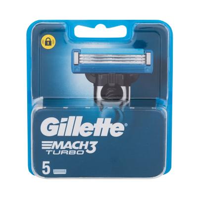 Gillette Mach3 Turbo Nadomestne britvice za moške Set