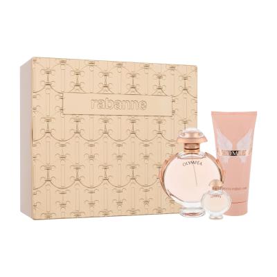 Paco Rabanne Olympéa Darilni set parfumska voda 80 ml + losjon za telo 100 ml + parfumska voda 6 ml