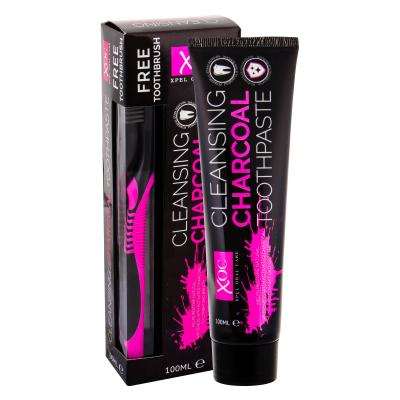 Xpel Oral Care Cleansing Charcoal Zobna pasta Set