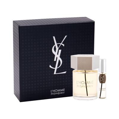 Yves Saint Laurent L'Homme Darilni set toaletna voda 100 ml + toaletna voda 10 ml