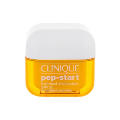 Clinique Pep-Start Hydrorush Moisturizer SPF20 Dnevna krema za obraz za ženske 50 ml