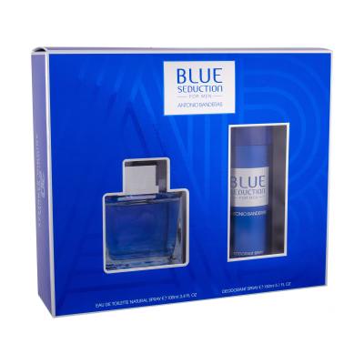 Banderas Blue Seduction Darilni set toaletna voda 100 ml + deodorant 150 ml
