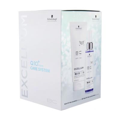 Schwarzkopf Professional BC Bonacure Excellium Beautifying Nail Polish Darilni set šampon 200 ml + nega za lase 100 ml