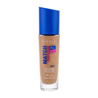Rimmel London Match Perfection SPF20 Puder za ženske 30 ml Odtenek 402 Bronze