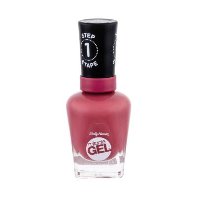 Sally Hansen Miracle Gel Lak za nohte za ženske 14,7 ml Odtenek 256 Proper P-rose