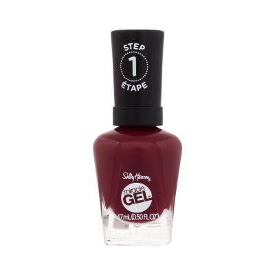 Sally Hansen Miracle Gel Lak za nohte za ženske 14,7 ml Odtenek 474 Can´t Beet Royalty