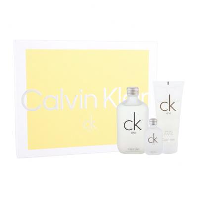 Calvin Klein CK One Darilni set toaletna voda 100 ml + toaletna voda 15 ml + gel za prhanje 100 ml