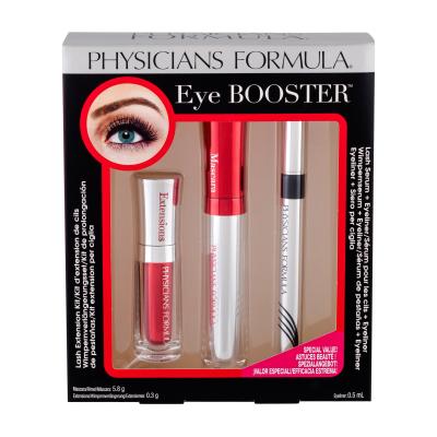 Physicians Formula Eye Booster Lash Extension Kit Darilni set maskara 5,8 g + izdelek za podaljševanje trepalnic 0,3 g + črtalo za oči Boosting Eyliner & Serum 0,5 ml Ultra Black