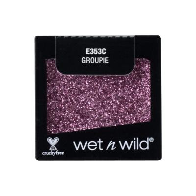 Wet n Wild Color Icon Glitter Single Senčilo za oči za ženske 1,4 g Odtenek Groupie