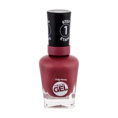 Sally Hansen Miracle Gel Lak za nohte za ženske 14,7 ml Odtenek 496 Beet, Pray, Love