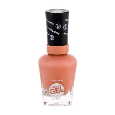Sally Hansen Miracle Gel Lak za nohte za ženske 14,7 ml Odtenek 394 Bourbon Belle