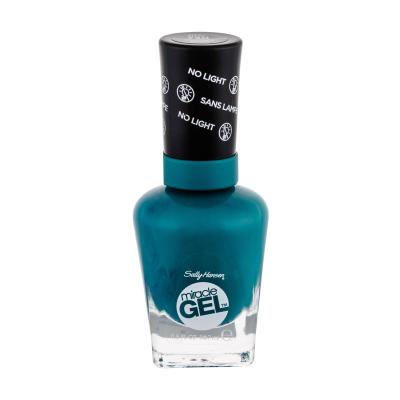 Sally Hansen Miracle Gel Lak za nohte za ženske 14,7 ml Odtenek 730 Fish-teal Braid