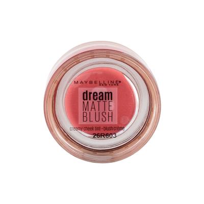Maybelline Dream Matte Blush Rdečilo za obraz za ženske 6 g Odtenek 10 Flirty Pink