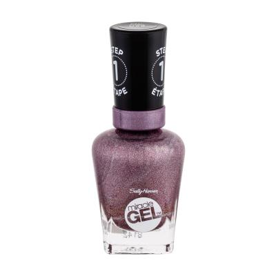 Sally Hansen Miracle Gel Lak za nohte za ženske 14,7 ml Odtenek 055 Metro Midnight