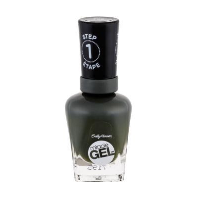Sally Hansen Miracle Gel Lak za nohte za ženske 14,7 ml Odtenek 762 Leaf Me Be