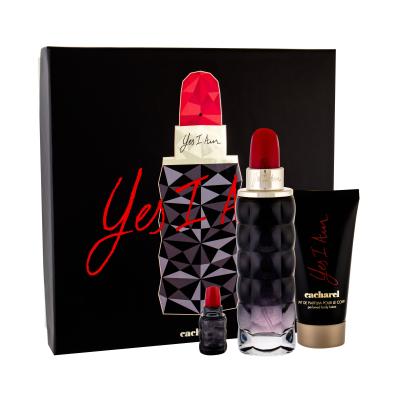 Cacharel Yes I Am Darilni set parfumska voda 75 ml + parfumska voda 5 ml + losjon z telo 50 ml