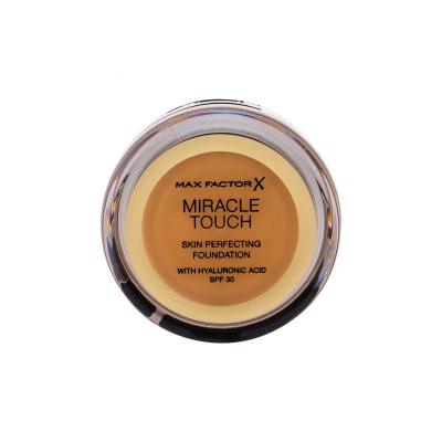 Max Factor Miracle Touch Skin Perfecting SPF30 Puder za ženske 11,5 g Odtenek 085 Caramel