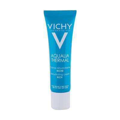 Vichy Aqualia Thermal Rich Dnevna krema za obraz za ženske 30 ml