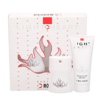 Morgan Light my Heart Darilni set toaletna voda 35 ml + losjon za telo 100 ml