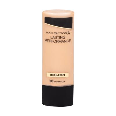 Max Factor Lasting Performance Puder za ženske 35 ml Odtenek 103 Warm Nude