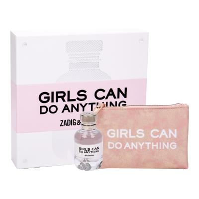 Zadig & Voltaire Girls Can Do Anything Darilni set parfumska voda 50 ml + kozmetična torbica