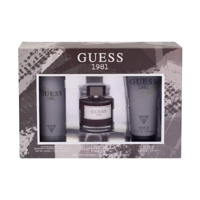 GUESS Guess 1981 Darilni set toaletna voda 100 ml + gel za prhanje 200 ml + dezodorant 226 ml poškodovana škatla
