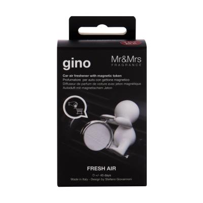 Mr&Mrs Fragrance Gino Fresh Air Osvežilci za vozilo 1 kos