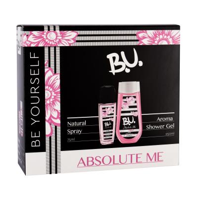 B.U. Absolute Me Darilni set deodorant 75 ml + gel za prhanje 250 ml