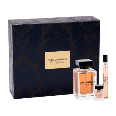 Dolce&Gabbana The Only One Darilni set parfémovaná voda 100 ml + parfémovaná voda 10 ml + parfémovaná voda 7,5 ml poškodovana škatla