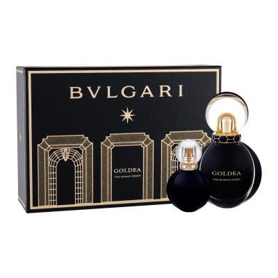 Bvlgari Goldea The Roman Night Darilni set parfumska voda 50 ml + parfumska voda 15 ml