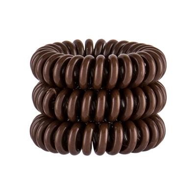 Invisibobble Power Hair Ring Elastika za lase za ženske 3 kos Odtenek Pretzel Brown