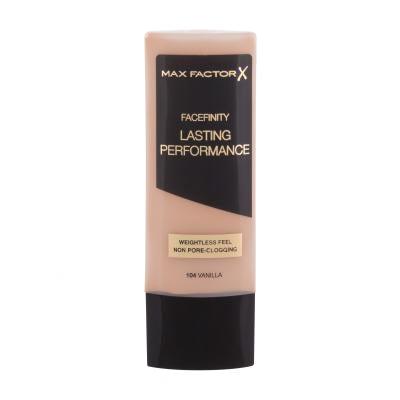 Max Factor Lasting Performance Puder za ženske 35 ml Odtenek 104 Vanilla/Warm Almond