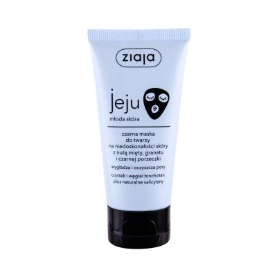 Ziaja Jeju Black Face Mask Maska za obraz za ženske 50 ml