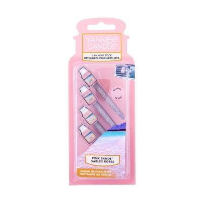 Yankee Candle Pink Sands Vent Stick Osvežilci za vozilo 4 kos