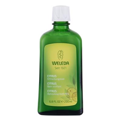 Weleda Citrus Bath Milk Refreshing Kopel za ženske 200 ml