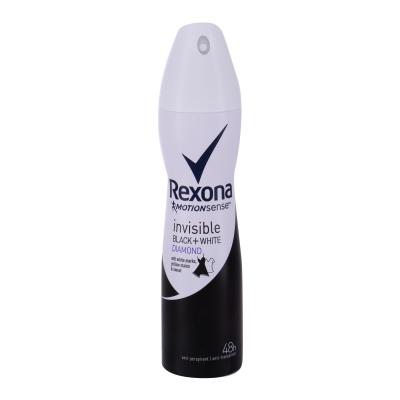 Rexona MotionSense Invisible Black + White Diamond Antiperspirant za ženske 150 ml