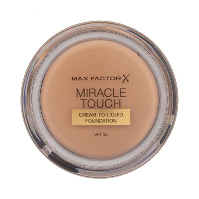Max Factor Miracle Touch Cream-To-Liquid SPF30 Puder za ženske 11,5 g Odtenek 045 Warm Almond