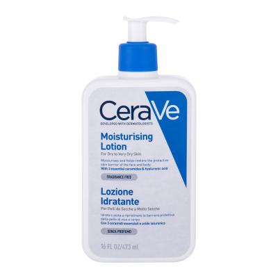 CeraVe Moisturizing Losjon za telo za ženske 473 ml