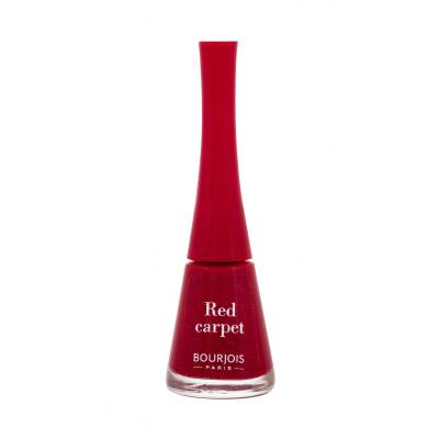 BOURJOIS Paris 1 Second Lak za nohte za ženske 9 ml Odtenek 010 Red Carpet