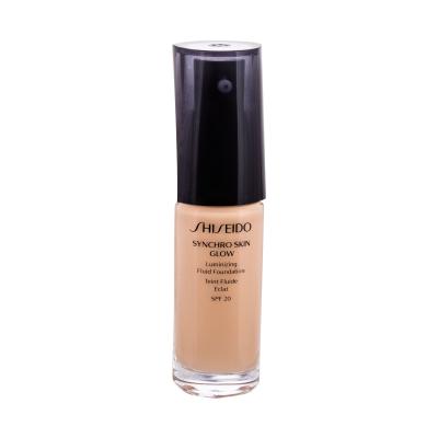Shiseido Synchro Skin Glow SPF20 Puder za ženske 30 ml Odtenek Golden 3