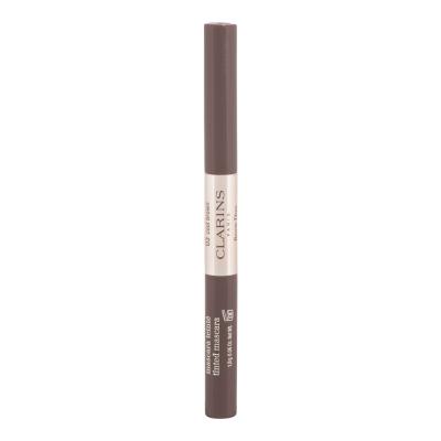 Clarins Brow Duo Maskara za obrvi za ženske 2,8 g Odtenek 03 Cool Brown