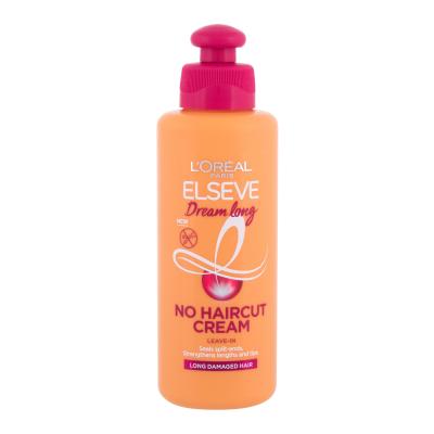 L'Oréal Paris Elseve Dream Long No Haircut Cream Nega brez izpiranja za ženske 200 ml